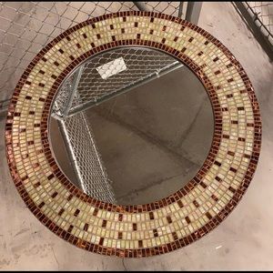 Mosaic Mirror Art 32’